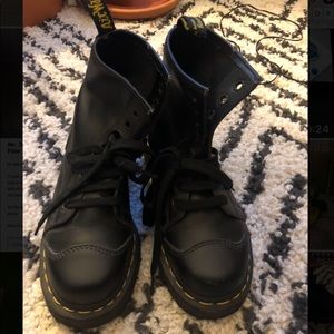 Never worn Doc Marten combat boots